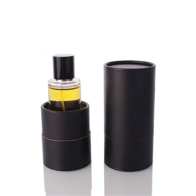 Sunshine Luxury Custom Refillable Cylinder Round Empty Glass Perfume Atomizer Bottle 25ml 50ml Perfume Bottles With Box For Sale