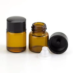 2ml стъклени бутилки за етерични масла